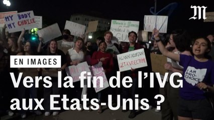 Des manifestants pour et contre l’IVG se mobilisent devant la Cour suprême à Washington