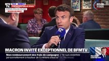 Emmanuel Macron invité de Bruce Toussaint sur BFMTV