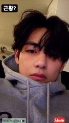Taehyung today's Insta Story, he really wanted to talk with us  #kimtaehyung #v #btspakistan