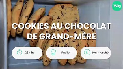 Cookies au chocolat de grand-mère