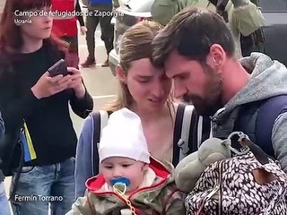 Llegan sanos y salvos a Zaporiyia los primeros refugiados procedentes de Azovstal