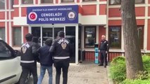 15 Temmuz Şehitler Köprüsü'ndeki Trabzonspor bayrağını indirmeye çalışan şüpheli yakalandı
