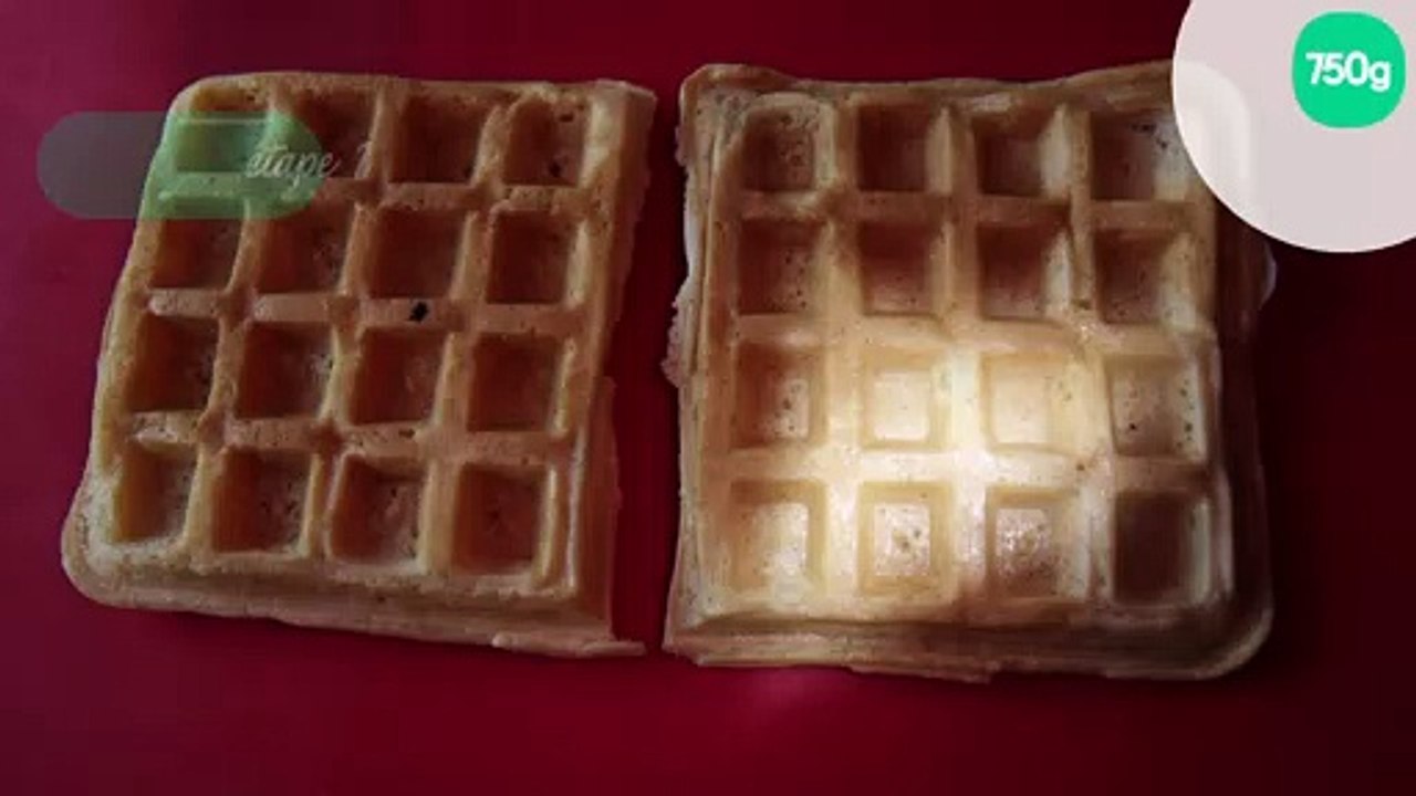 Gaufres légères et gonflées