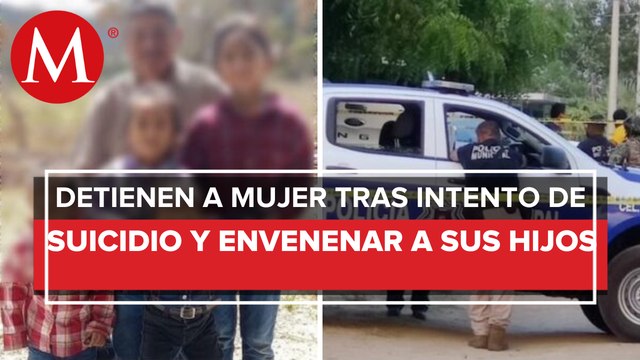 Mujer envenenó a sus cuatro hijos y después intento quitarse la vida