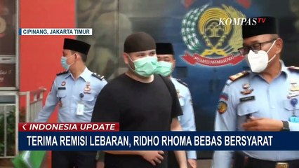 Potret Pedangdut Ridho Rhoma Keluar dari Lapas, Ia Sampaikan Maaf ke Keluarga dan Penggemarnya