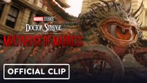 Doctor Strange 2 - Giant Octopus Fight Scene - Marvel 2022