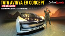 Tata AVINYA EV Concept की पूरी जानकारी | 500KM Range,  Super Fast Charging, Rotating Front Seats