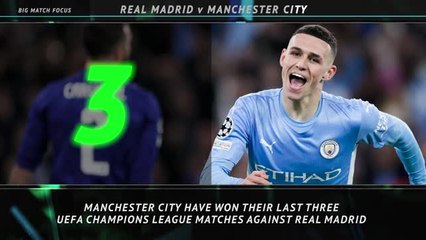 Big Match Focus - Real Madrid v Manchester City