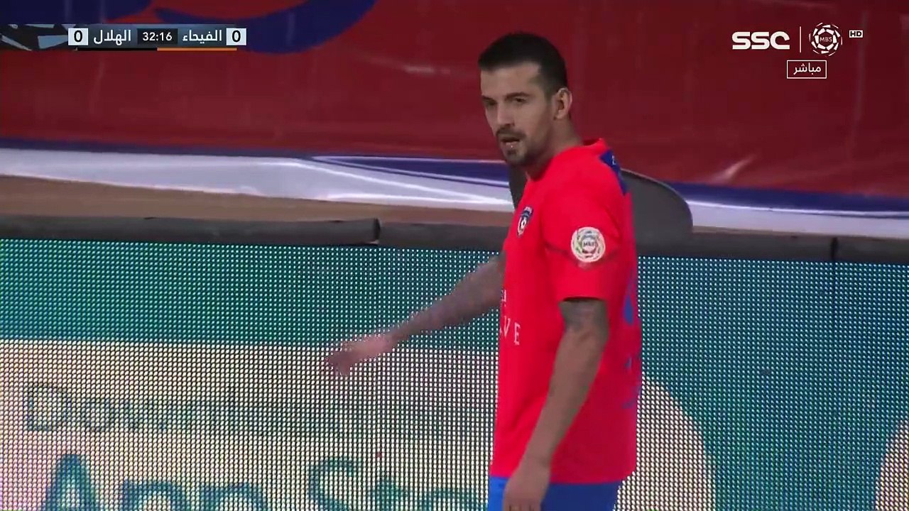 هدف الفيحاء الأول ضد الهلال في الدوري السعودي