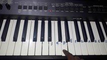 How to play Jana Gana Mana Indian National Anthem on Piano in Hindi|Julius Murmu| Yamaha PSR i500