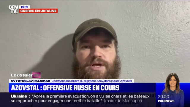 Un puissant assaut sur le territoire d'Azovstal est en cours , affirme le régiment Azov sur place