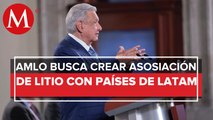 Hay comunicación con Bolivia, Argentina y Chile para crear asociación de litio: AMLO