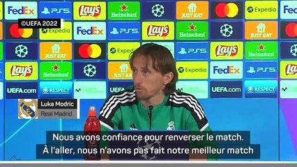Demies - Modric : "On sait ce qu'on a à faire"