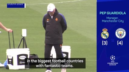 Guardiola only has 'admiration' for Ancelotti