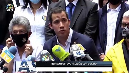 Antony #Blinken sostuvo reunión con #Guaidó - #03May - Ahora