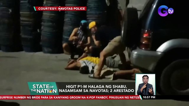 Higit P1-M halaga ng shabu, nasamsam sa Navotas; 2 arestado | SONA