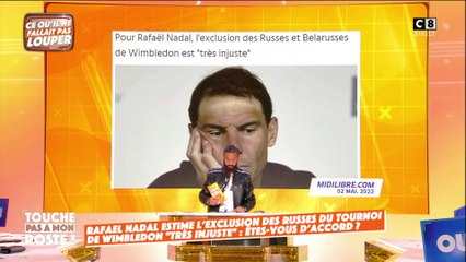Rafael Nadal estime l'exclusion des Russes du tournoi de Wimbledon "très injuste"