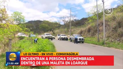 Encuentran a persona desmebrada dentro de una maleta en Col. Loarque