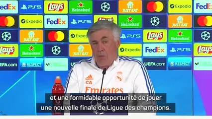 Demies - Ancelotti : "C'est la personnalité qui te permet de montrer tes qualités"