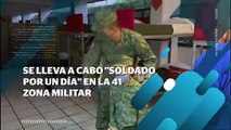 Soldado por un día en la 41 zona militar de PV | CPS Noticias Puerto Vallarta