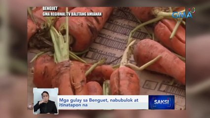 Mga gulay sa Benguet, nabubulok at itinatapon na lang ng ilang magsasaka | Saksi