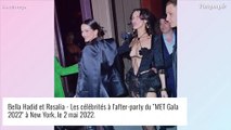 Bella Hadid : Porte-jarretelles et caches-tétons... son look très osé à l'after-party du Met Gala 2022 !