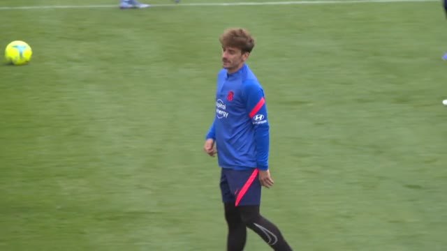 El Atlético de Madrid prepara su próximo partido contra el Real Madrid