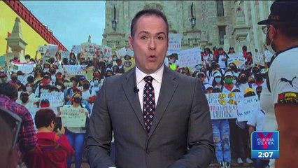 Con marcha, exigen justicia para Ángel Yael en Guanajuato