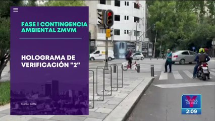 Continúa la Fase 1 de contingencia ambiental en el Valle de México
