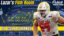 Breaking Down Patriots OL Cole Strange | Evan Lazar Film Room