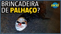 Homem brinca de assalto mascarado de palhaço e acaba morto
