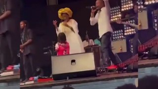 Carmen Sama a encore frappée au concert de Sidiki Diabaté