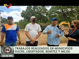 Gobierno de Sucre prioriza mantenimiento de ríos en los municipios Libertador, Benítez y Mejía