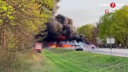 Ukrayna’da katliam gibi trafik kazası