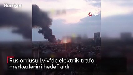 Rus ordusu Lviv’de elektrik trafo merkezlerini hedef aldı