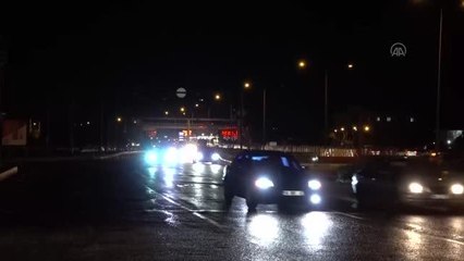 KIRIKKALE - "Kilit kavşak" Kırıkkale'de bayram tatilinden dönüş yoğunluğu başladı