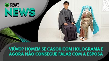 Ao Vivo | Viúvo? Homem se casou com holograma e agora não consegue falar com a esposa | 03/05/2022 | #OlharDigital