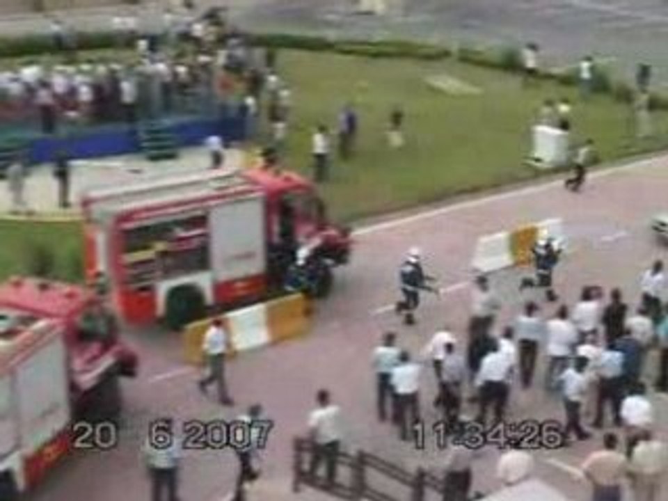 ibb itfaiyenin yeni dar alan araci tatbikat filmi