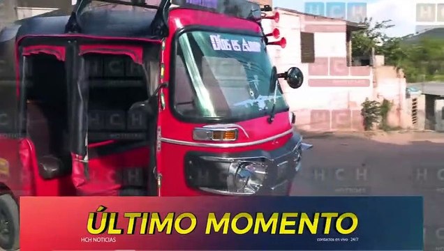 Sicarios atentan contra mototaxista en la col. Villa Nueva sector 2