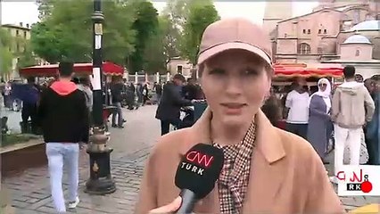 Ayasofya'da ziyaretçi rekoru