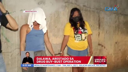Dalawa, arestado sa drug buy-bust operation sa Navotas City | UB