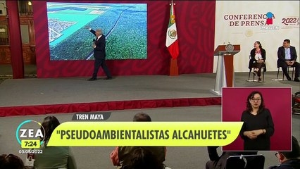 López Obrador advierte que no se detendrá el Tren Maya