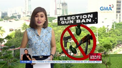 Election gun ban (Jan. 9 - June 8, 2022) | UB