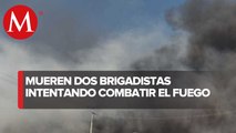 Brigadistas mueren durante combate de incendio forestal en el sur del Edomex