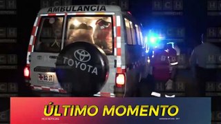 Fuerte accidente vial deja dos personas muertas en carretera que conduce de Tegucigalpa hacia Danlí