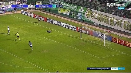 Ferro 0-1 Brown - Primera Nacional - Fecha 13