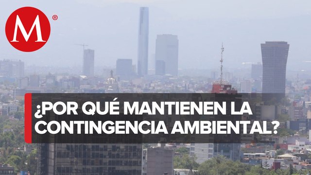 Mantienen contingencia ambiental en el Valle de México por segundo día consecutivo