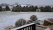 Snow showers kick off May in parts of the Plains