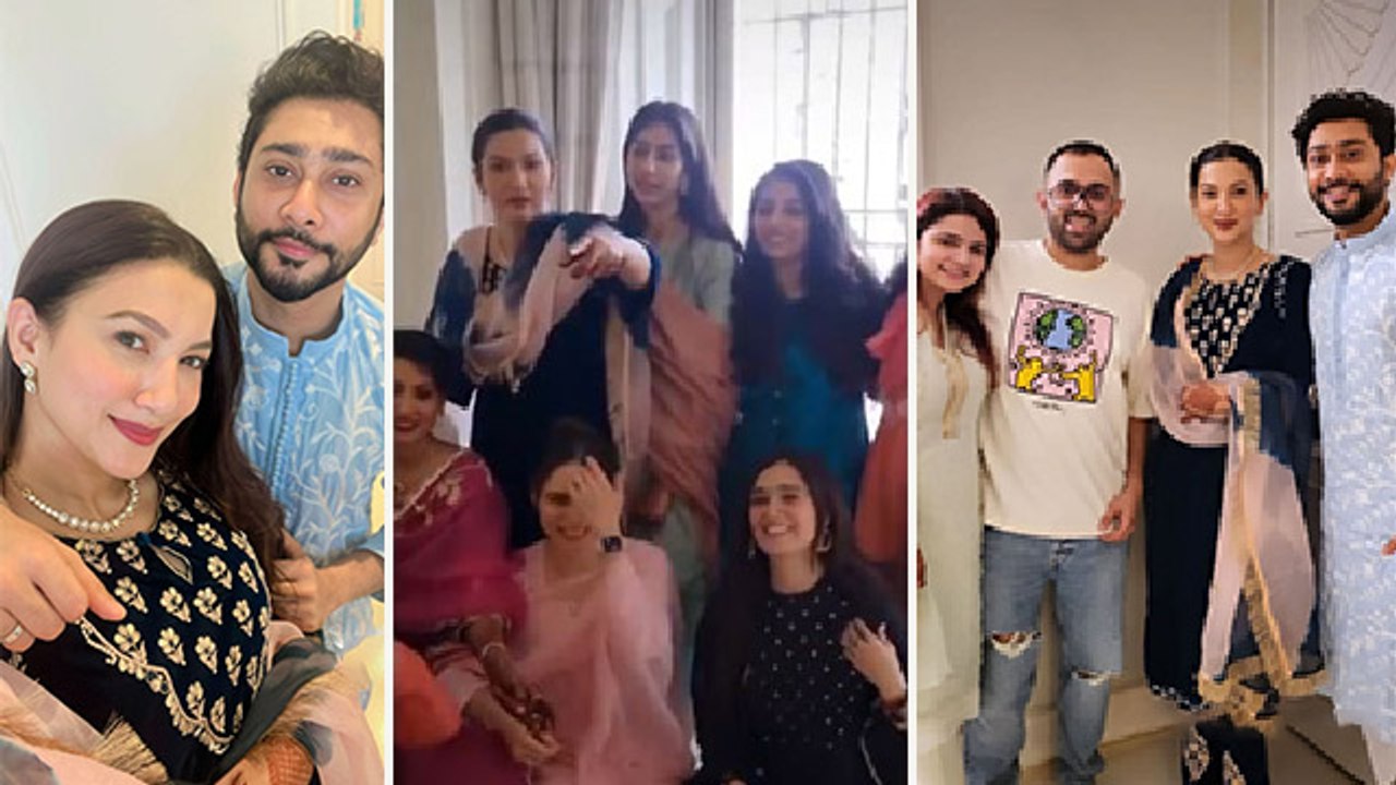 Gauahar Khan Zaid Darbar Full Family Eid Party Video, Eid Celebration Inside Video | Boldsky