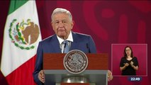 No daremos ni un paso atrás en construcción del Tren Maya: López Obrador